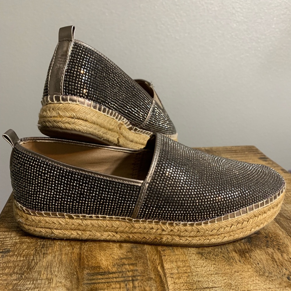 Steve Madden Chopur Rhinestone Espadrille Platform